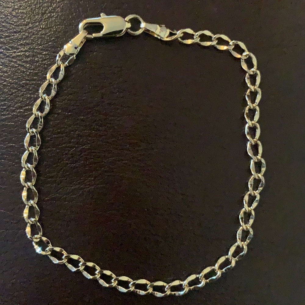 14k Gold Plated Vintage Chain Bracelet
